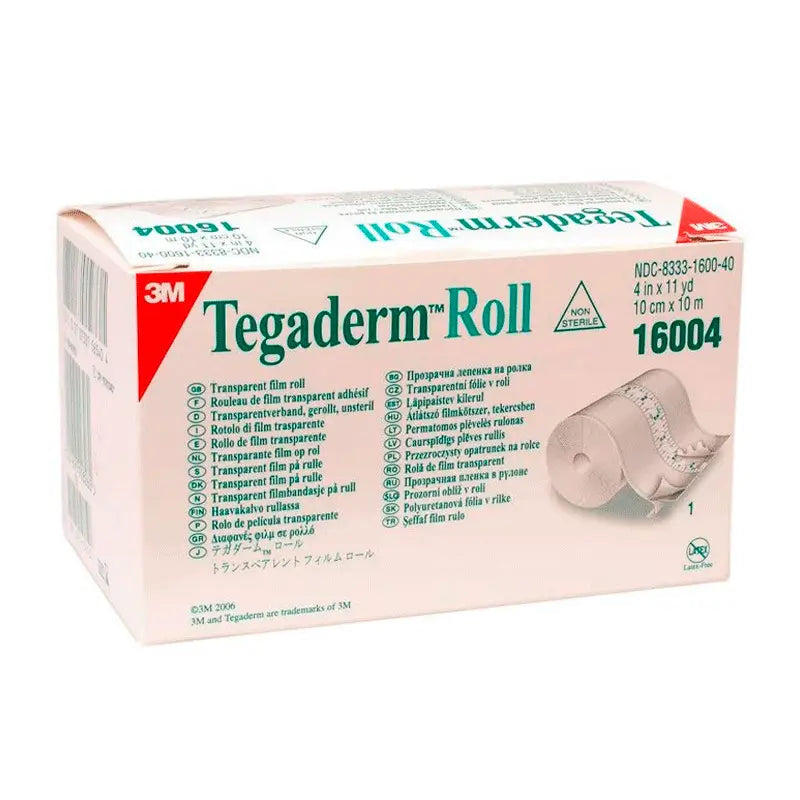 3M Tegaderm Roll 10x10cm, 1 Unit