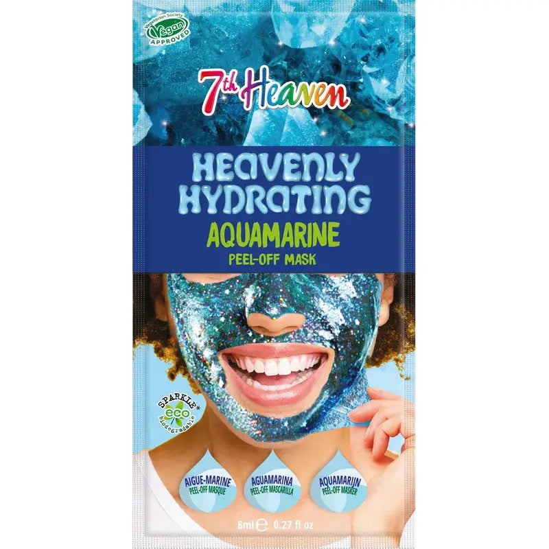 7 Heaven Aqua Marine Moisturising Peel-Off Mask , 8 ml