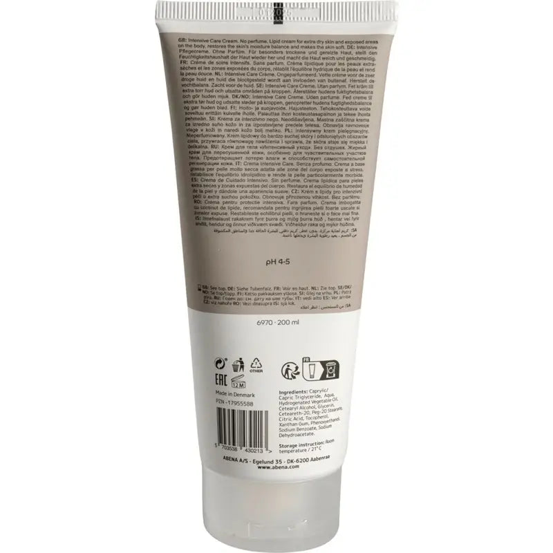 Abena Crème de soin intensif 70 % de lipides, 200 ml