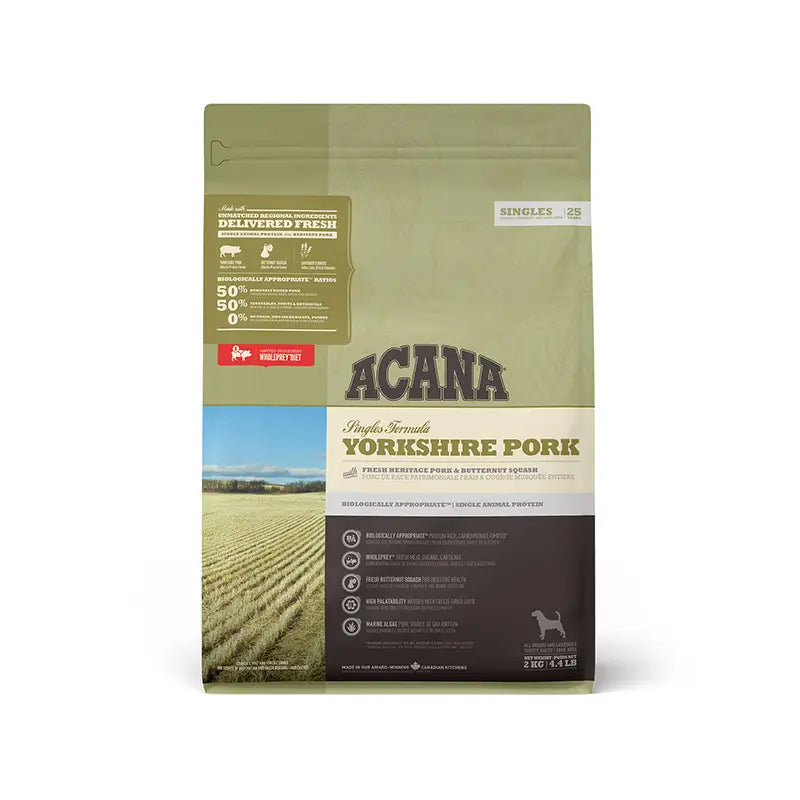 Acana Canine Adult Singles Yorkshire Pork 2Kg pienso para perros