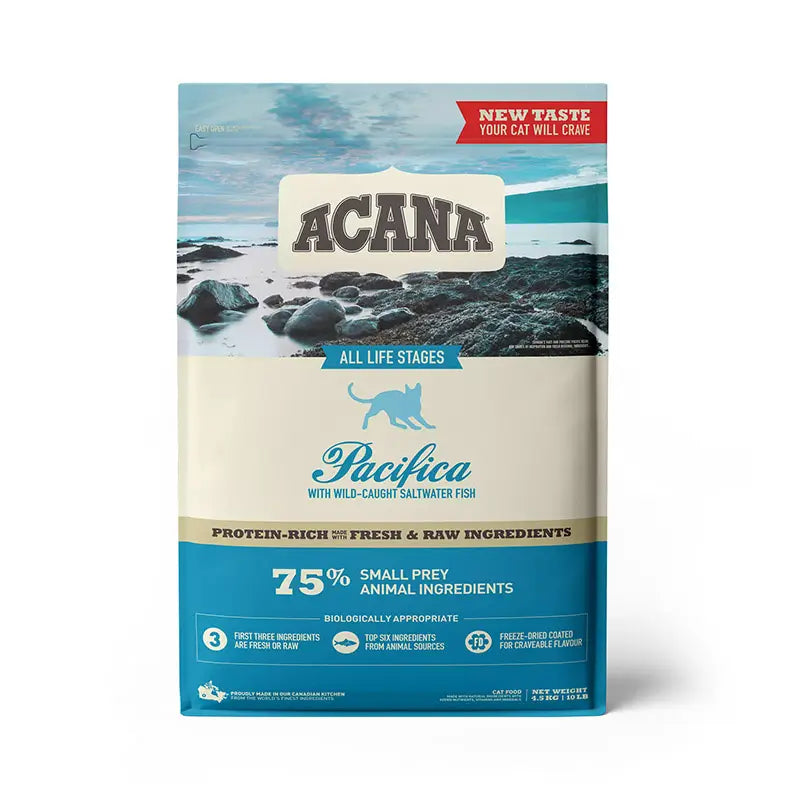 Acana Feline Adult Pacifica 4,5 kg nourriture pour chats