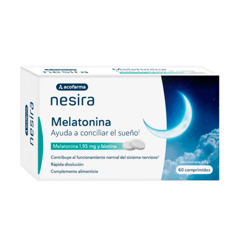 Acofar Acofarvital Melatonin 1.95 mg, 60 tablets