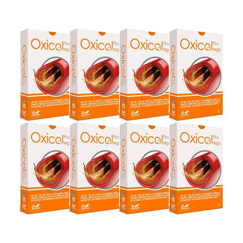 Actafarma Oxicol Plus Omega, Pack 8 x 30 Capsules