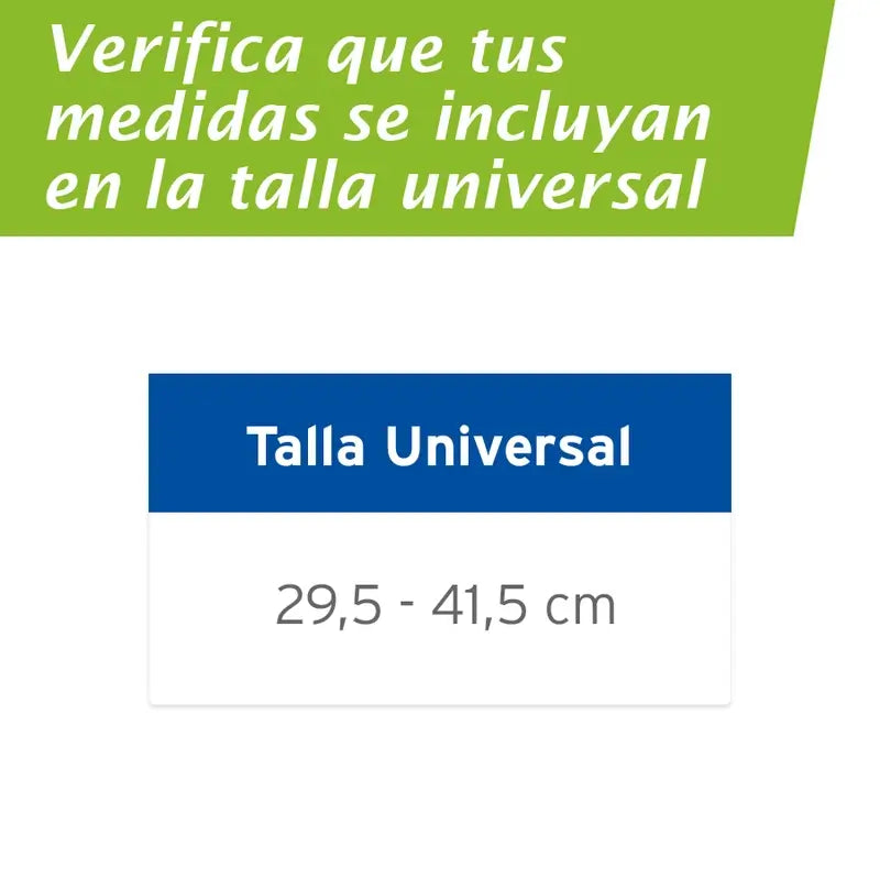 Actimove, sangle rotulienne réglable, noire, taille universelle