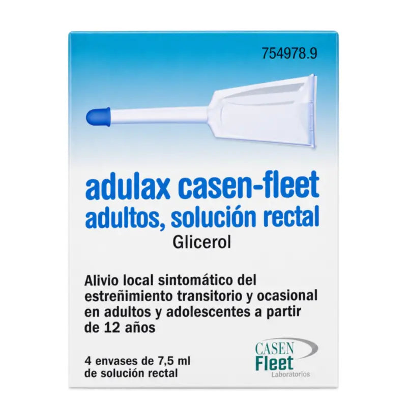 Adulax 6.14 ml Solution rectale 4 Enemas 7.5 ml