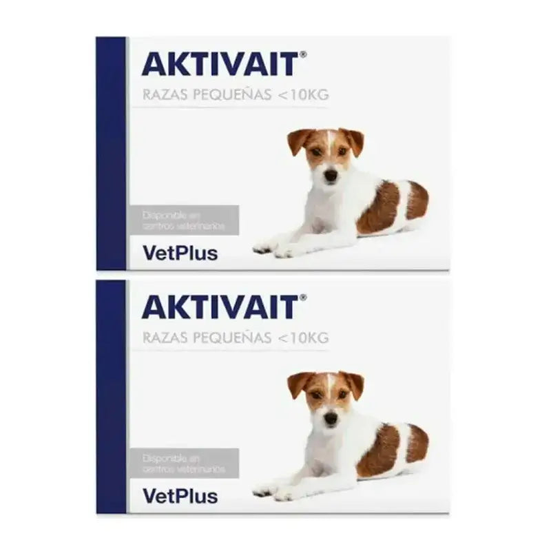 Aktivait Chiens de Petite Race Blister, Pack 2 x 60 Comprimés