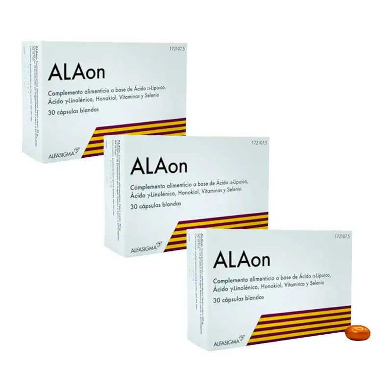 Alaon Pack 3 x 30 Capsules Molles