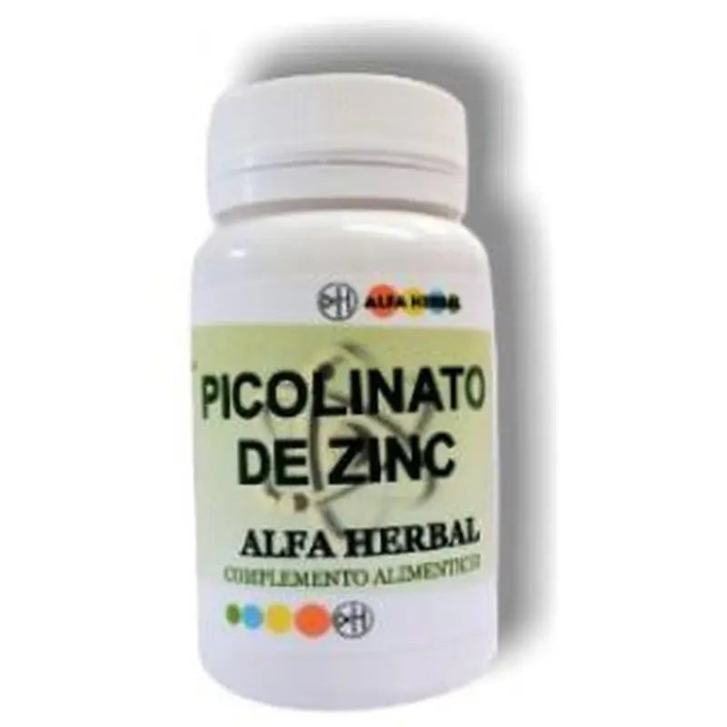 Alfa Herbal Picolinato De Zinc 90 Cápsulas