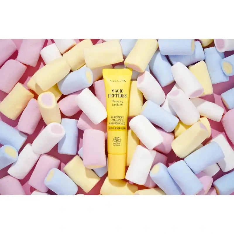 Alma Secret Baume à lèvres magique aux peptides Ecocert Cosmos Natural , 15 ml