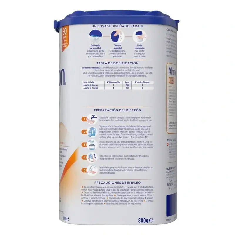 Almirón Advance Digest 2, 3 X 800 grammes