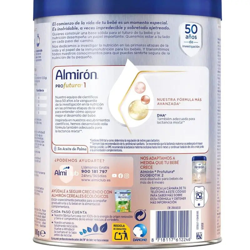 Almiron Profutura 1, 4 X 800 g