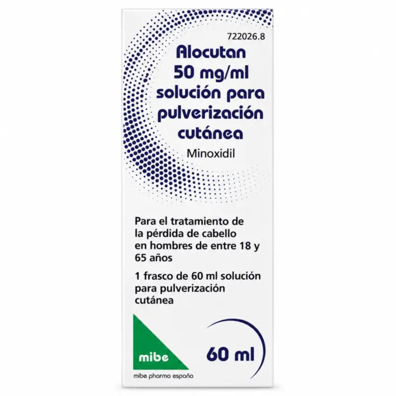 Alocutan 50 mg/ml Minoxidil Skin Spray Solution 1 Flacon, 60 ml