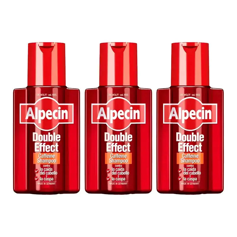 Alpecin Double Effet, 3 X 200 Ml