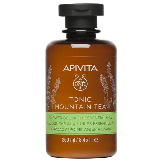 Apivita Mountain Tea Gel de bain au thé de montagne 250ml