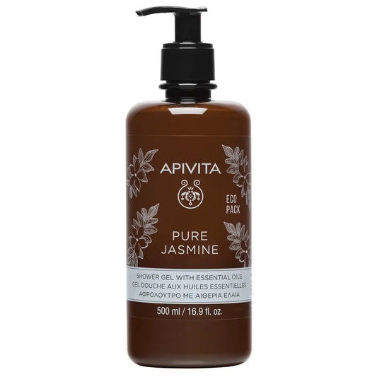 APIVITA Gel de bain au jasmin pur aux huiles essentielles 500 ml