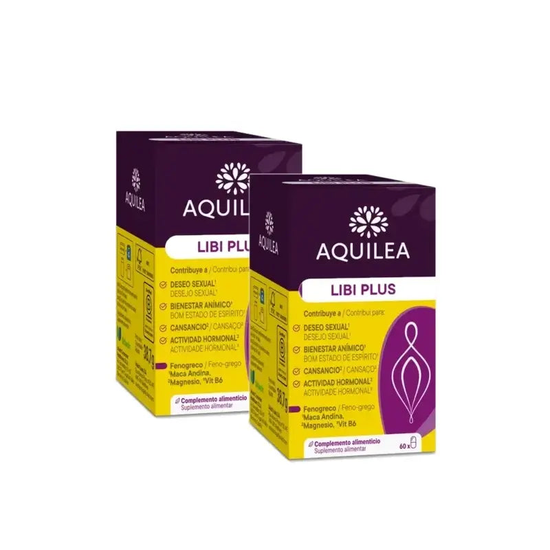 Aquilea Libi Plus, 60 gélules, lot de 2
