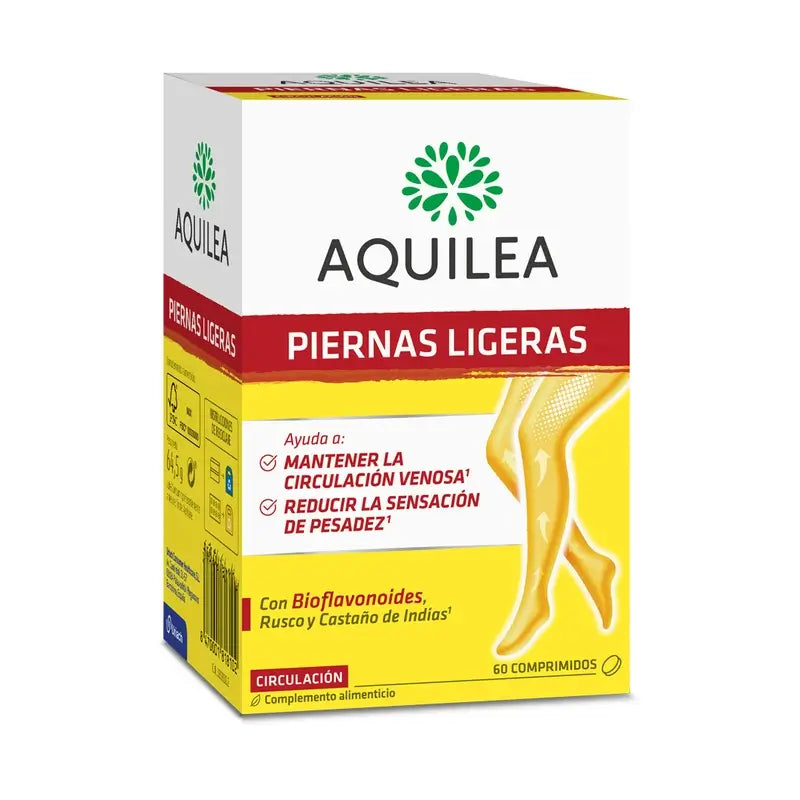 Aquilea Jambes légères, 60 comprimés