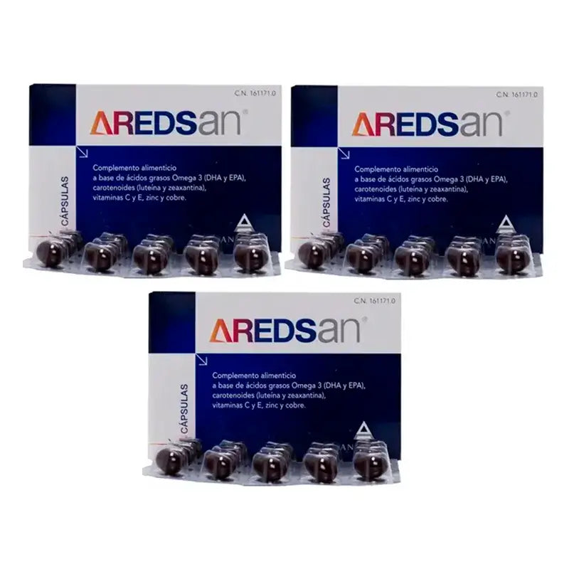 Aredsan, Pack 3 x 60 Capsules