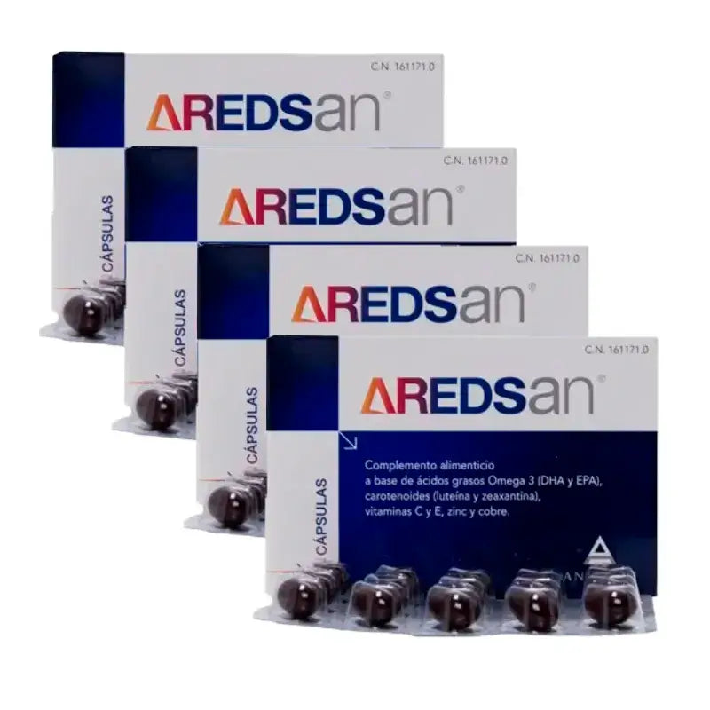 Aredsan, Pack 4 x 60 capsules