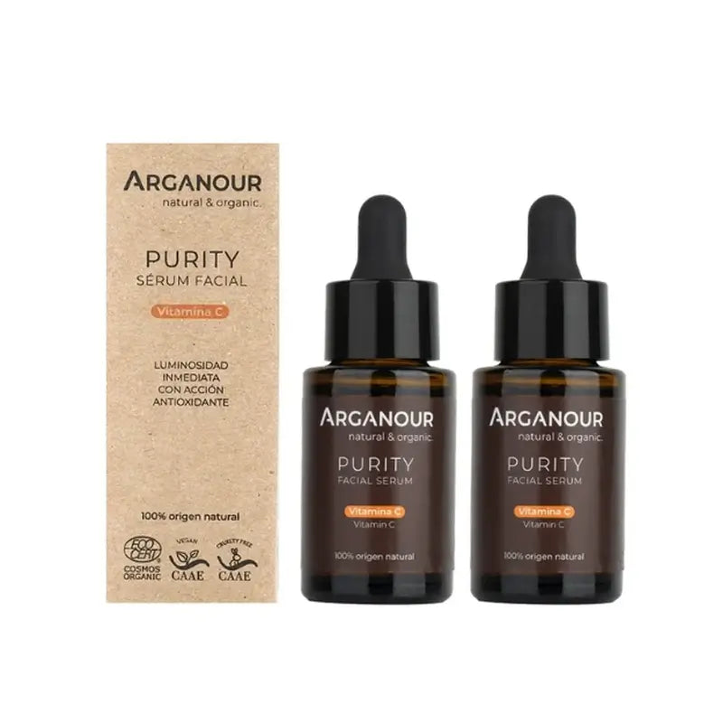 Arganour Facial Serum Purity Vitamin C, 2x30 Ml
