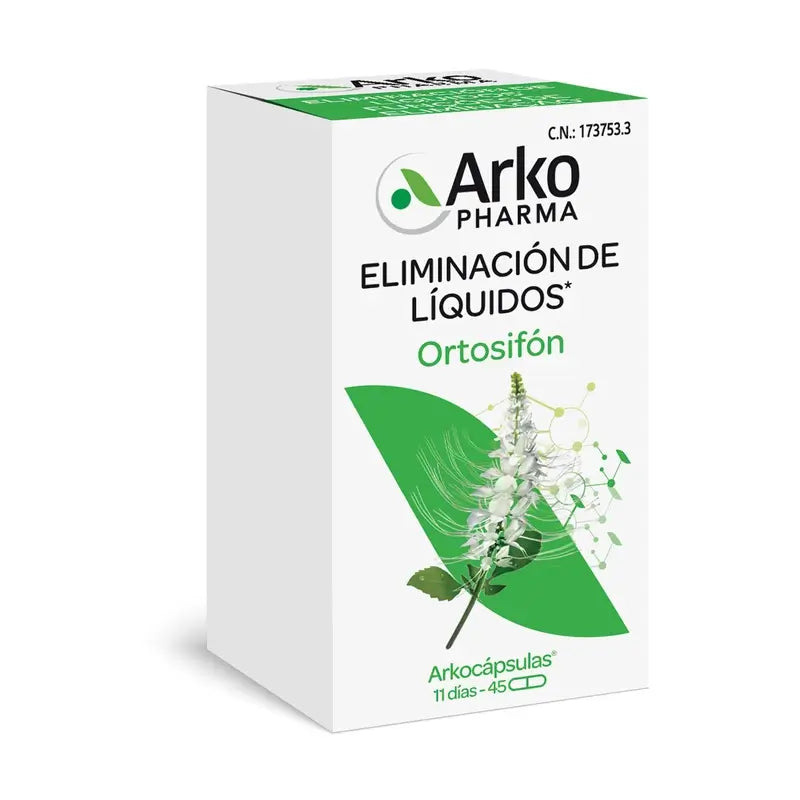 Arkopharma Arkocápsulas Ortosifón, 45 capsules