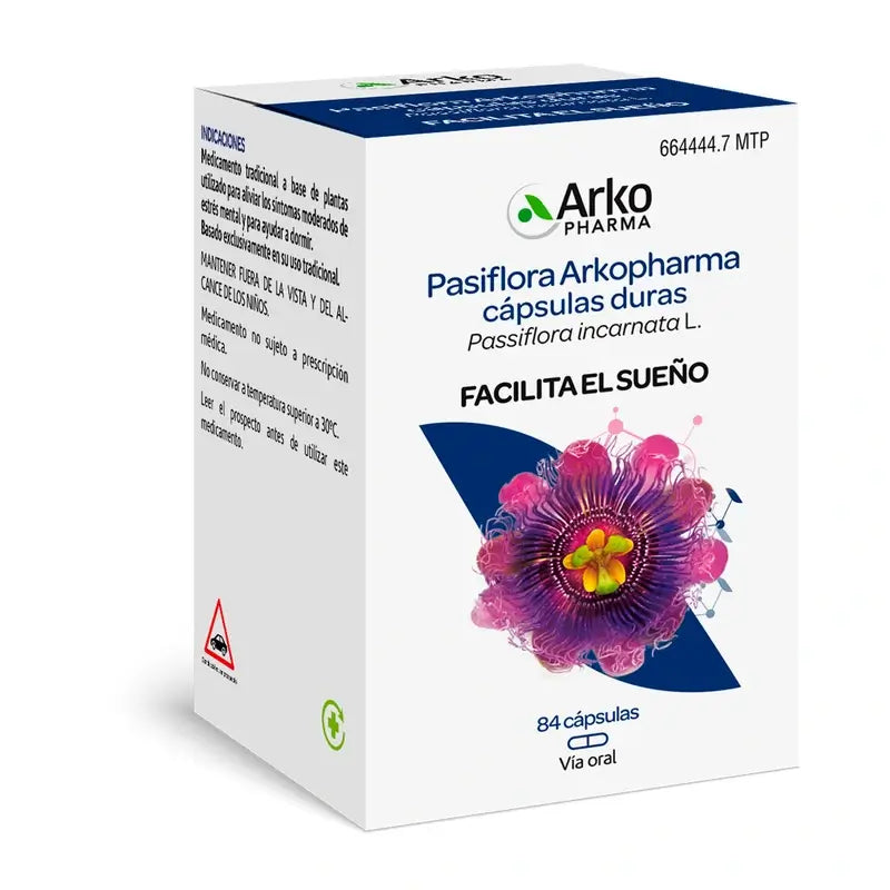 Arkopharma Arkocápsulas Passiflore, 84 gélules