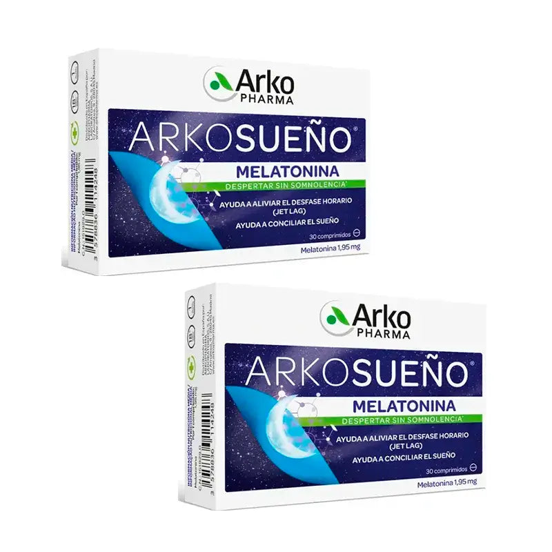 Arkopharma Arkosueño Mélatonine, 2X30 Comprimés