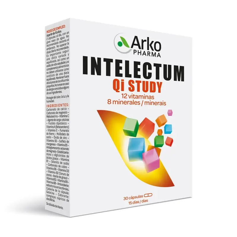 Arkopharma Intelectum Study, 30 gélules