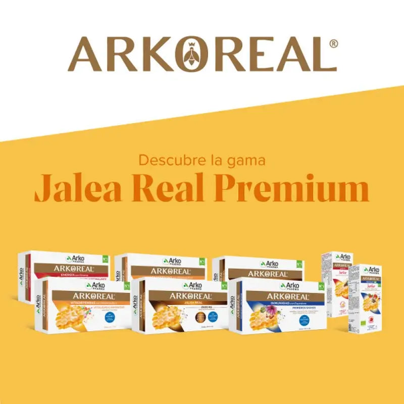 Arkopharma Arkoreal Gelée Royale Vitadefensas, 20 ampoules