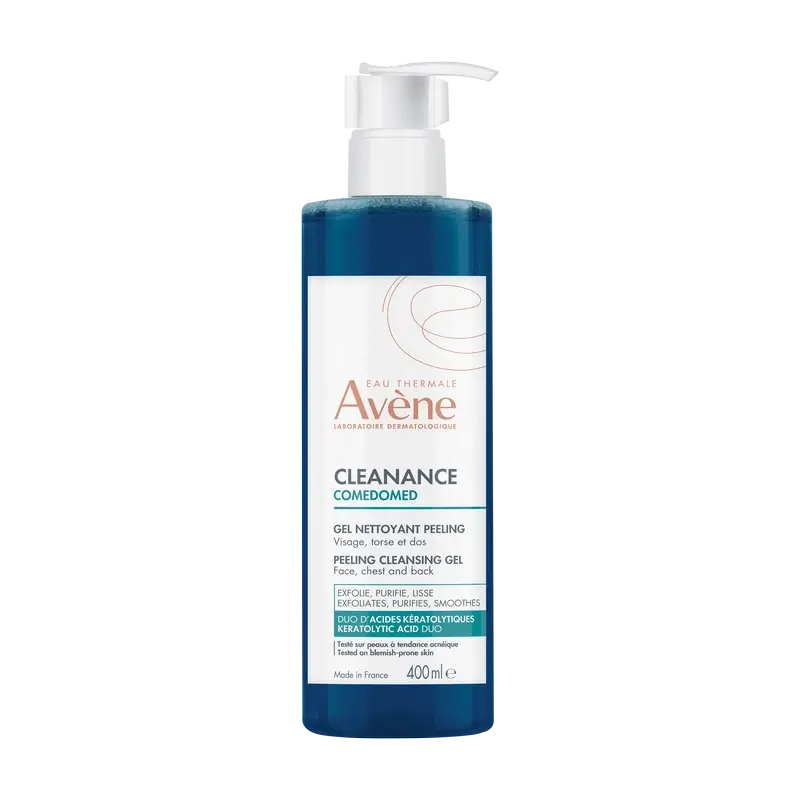 Avène Cleanance Comedomed Gel nettoyant exfoliant, 400 ml