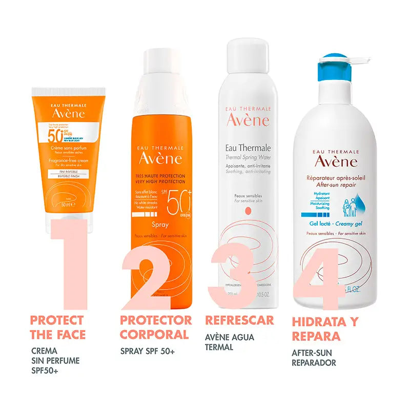 Avène Crème solaire SPF 50+ non parfumée 50 ml