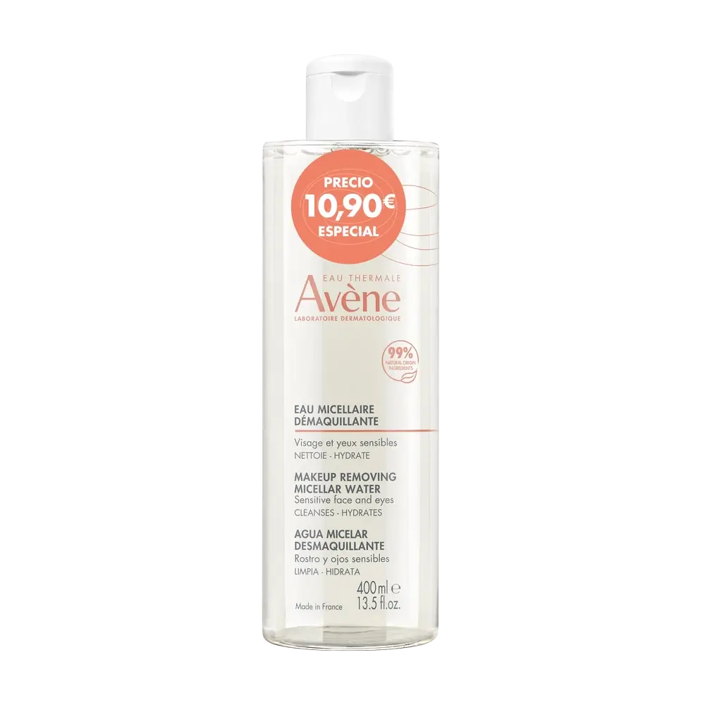 Avène Eau Thermale Nettoyante Nettoyante Micellaire, 400 ml