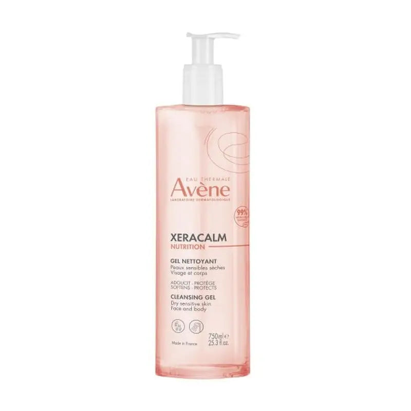 Avène Xeracalm Nutrition Gel Nettoyant, 750 ml