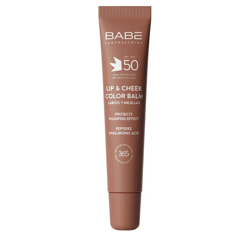 Babé Baume colorant pour les lèvres et les joues Spf 50 Moka, 20 ml