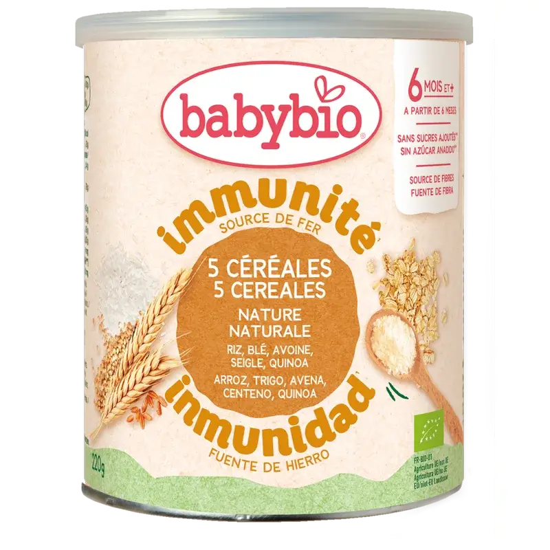 Babybio Céréales Nature, 220 gr