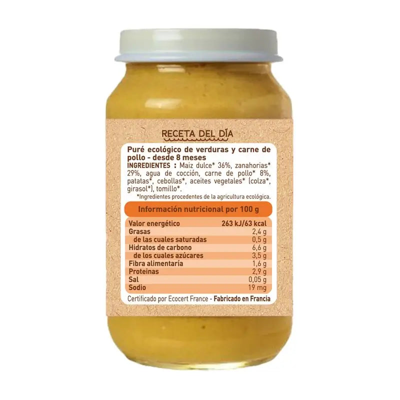 Babybio Menu Tradition Poulet - 200 g