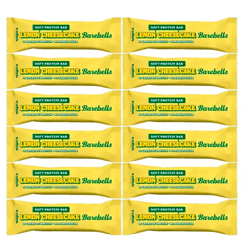 Barebells Lemon Cheesecake, paquet de 12 x 55 gr