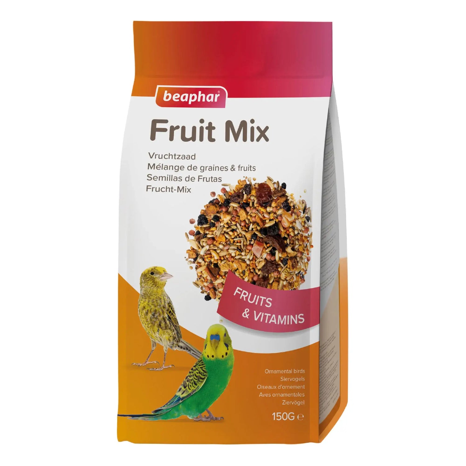 Beaphar Graines de fruits pour oiseaux, 150 g