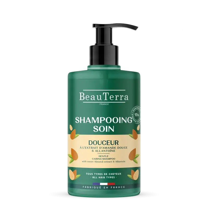 Shampooing doux Beauterra, 750 ml