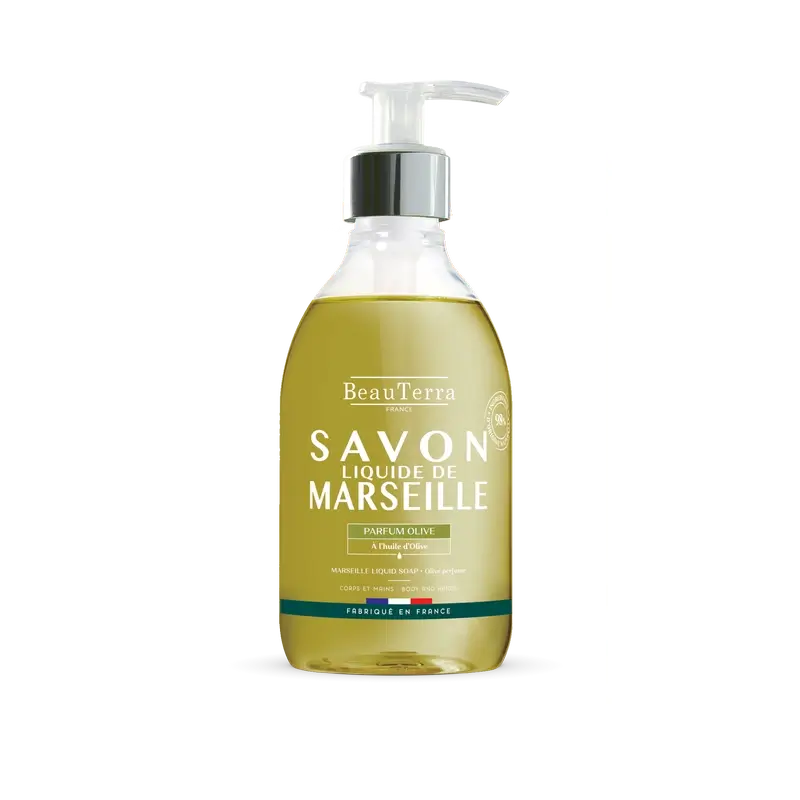 Beauterra Savon de Marseille à l'huile d'olive, 300 ml