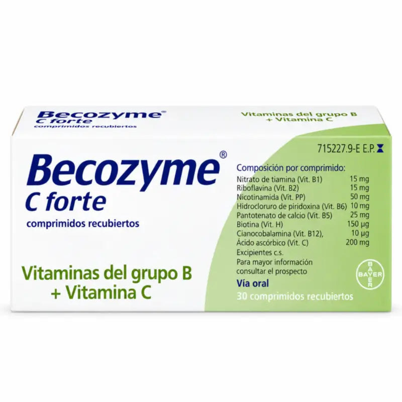 Becozyme C Forte, 30 Comprimés