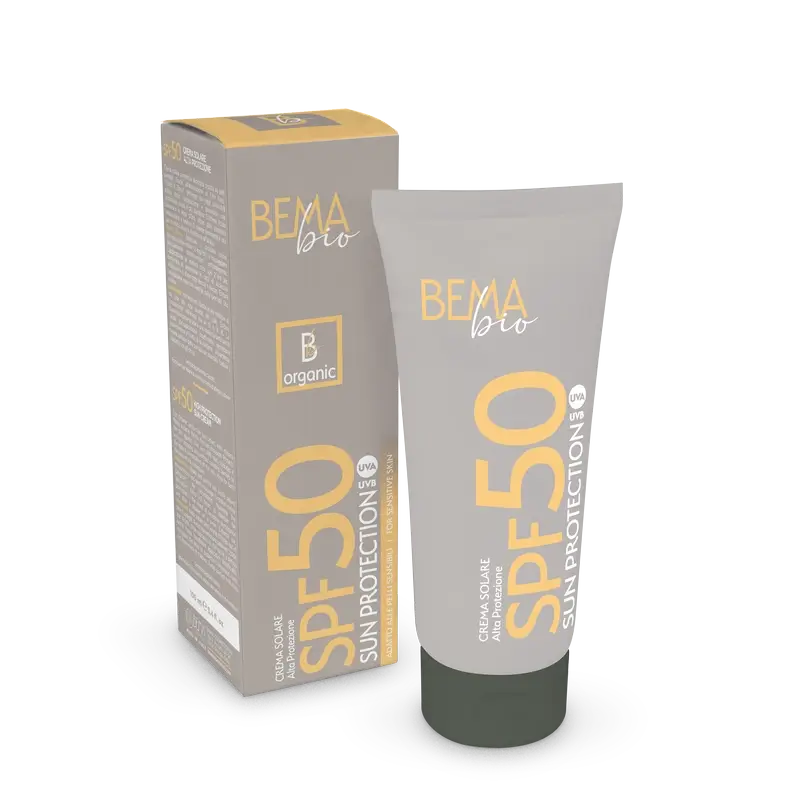Bema Bio Sun Crème solaire haute protection Spf50+ , 100 ml