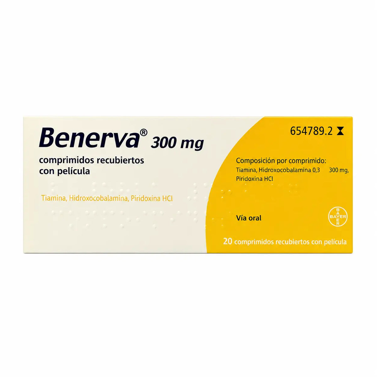 Benerva 20 comprimés