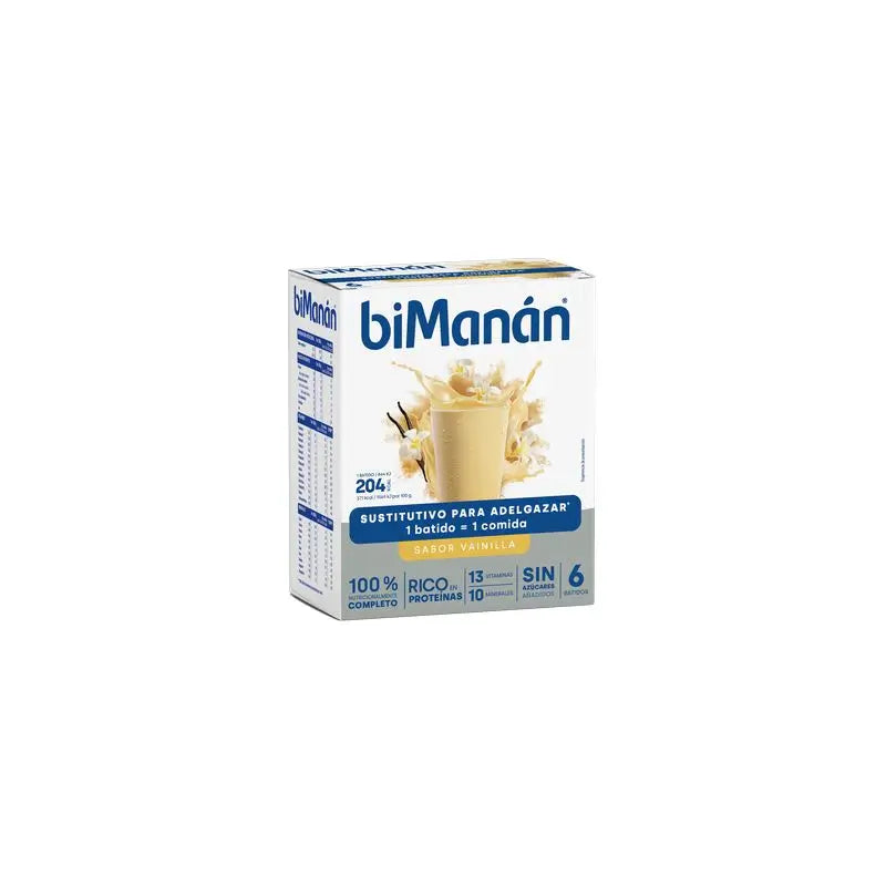 Bimanán Be Slim Milkshake à la vanille, 330 g