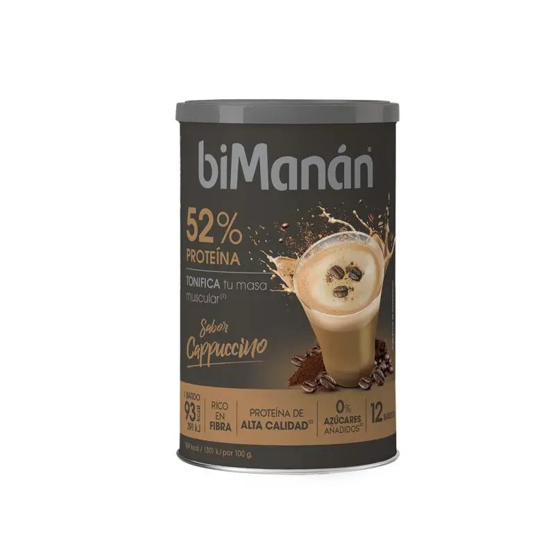Bimanán Proteína Batido Cappuccino, 360 g 12 batidos