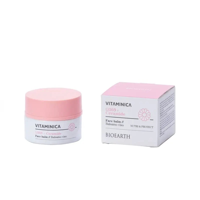 Bioearth Crème visage Oméga 369 & Céramides, 50 Ml