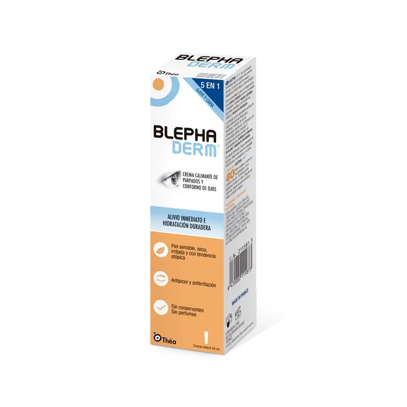 Blephaderm Crème apaisante pour les paupières, 40 ml