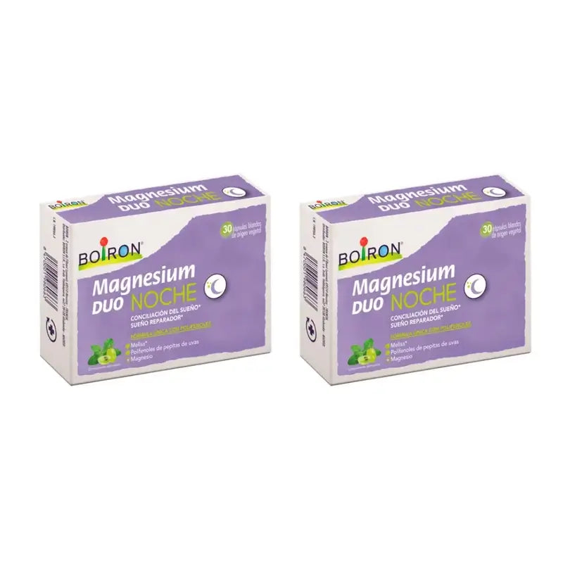 Boiron Magnésium Duo Nuit, 2X30 Capsules