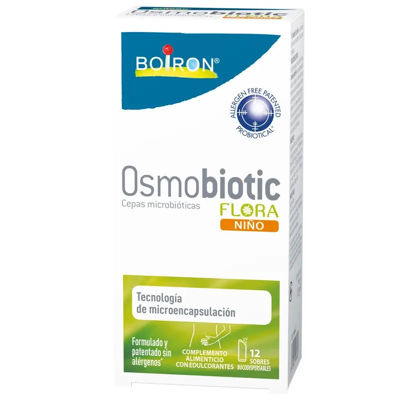 BOIRON Osmobiotic Flora pour enfants, 12 sachets