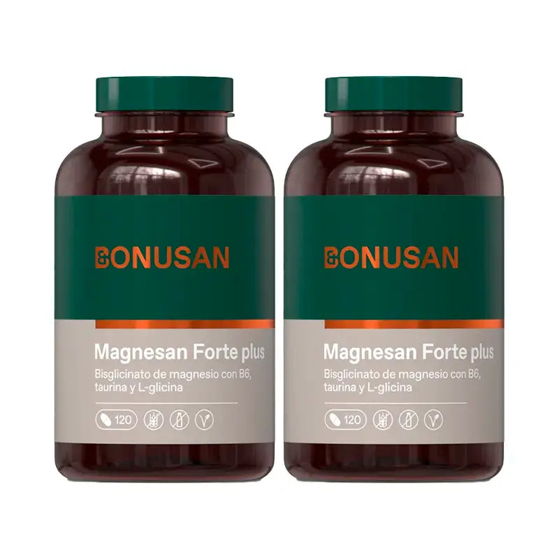 Bonusan Magnesan Forte Plus Pack 2 x 120 comprimés